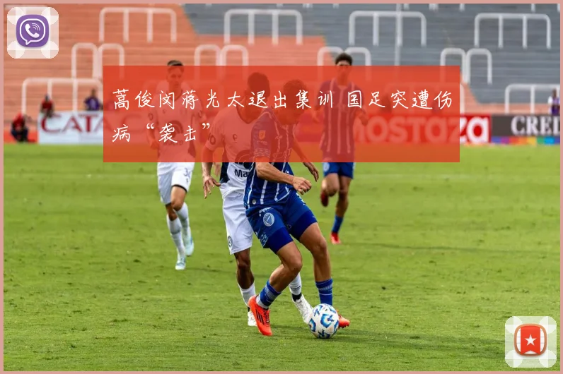 蒿俊闵蒋光太退出集训 国足突遭伤病“袭击”