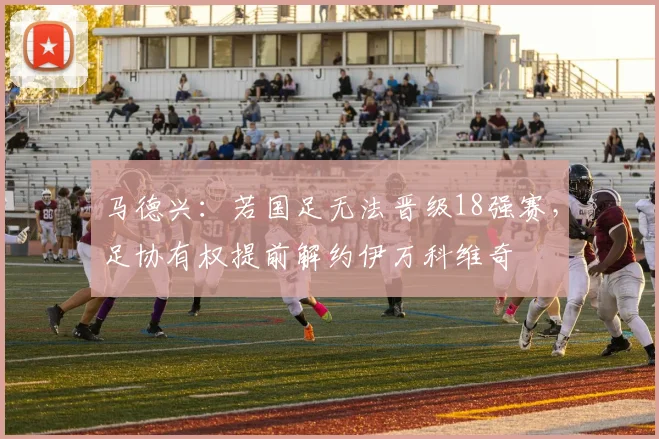 马德兴：若国足无法晋级18强赛，足协有权提前解约伊万科维奇